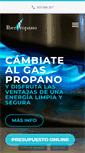 Mobile Screenshot of iberpropano.com